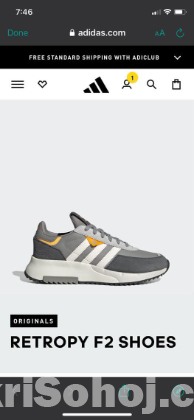 Original Adidas  RETROPY F2 SHOES